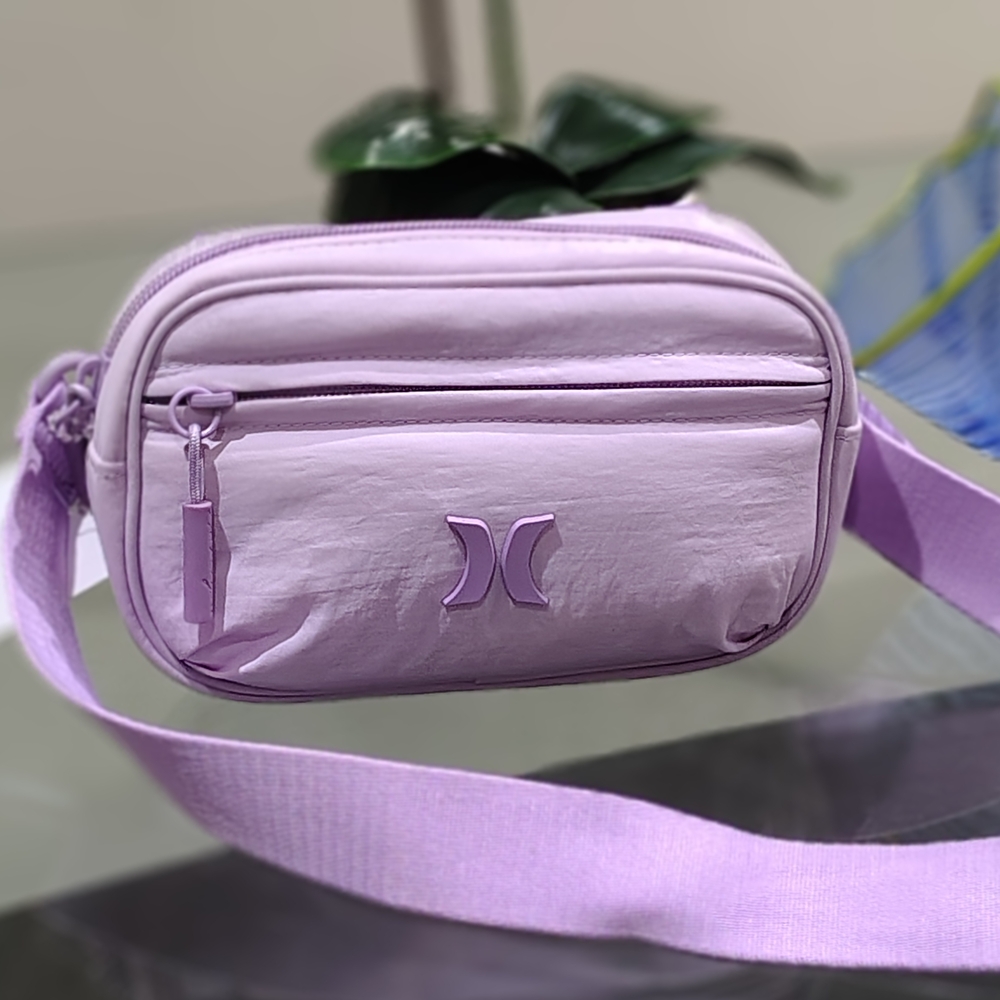 NWT! Hurley MINI Light Lavender Belt Bag